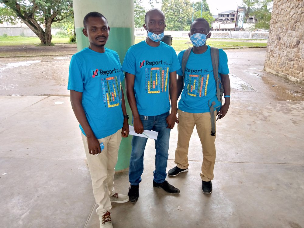 Jeunes reporters citoyens à Kisangani, RD Congo